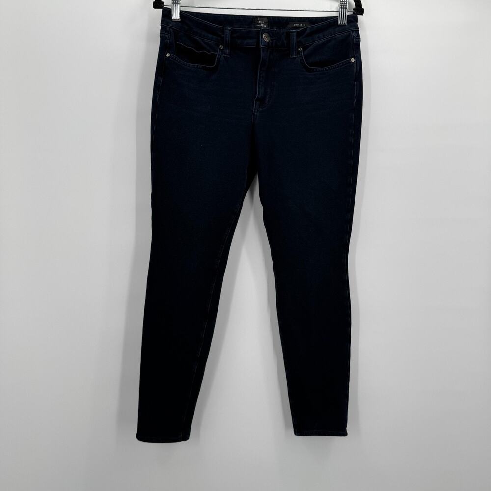 Denim With Purpose 2nd Skin Jeans Womens 30 Dark Wash Skinny Stretch Denim Pants